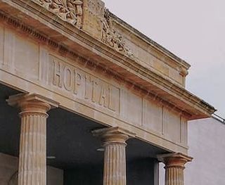 Photo du bâtiment du Centre Hospitalier Samuel Pozzi de Bergerac
