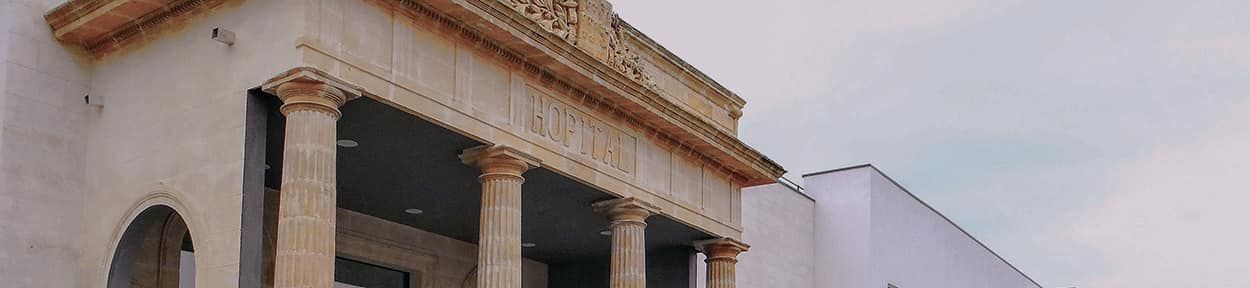 Photo du bâtiment du Centre Hospitalier Samuel Pozzi de Bergerac