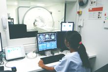Image de l'imagerie médicale de l'hôpital de Bergerac